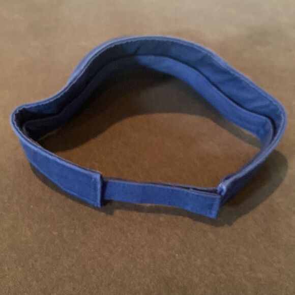 Women’s Men’s Unisex OC Blue Sports Visor Sun Hat One Size Fits Most NEW - Picture 5 of 7